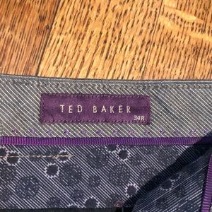 Beautiful TED BAKER Grey Pinstripe pants!